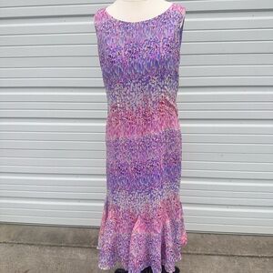 Danny & Nicole women’s sleeveless lavender dress size 10